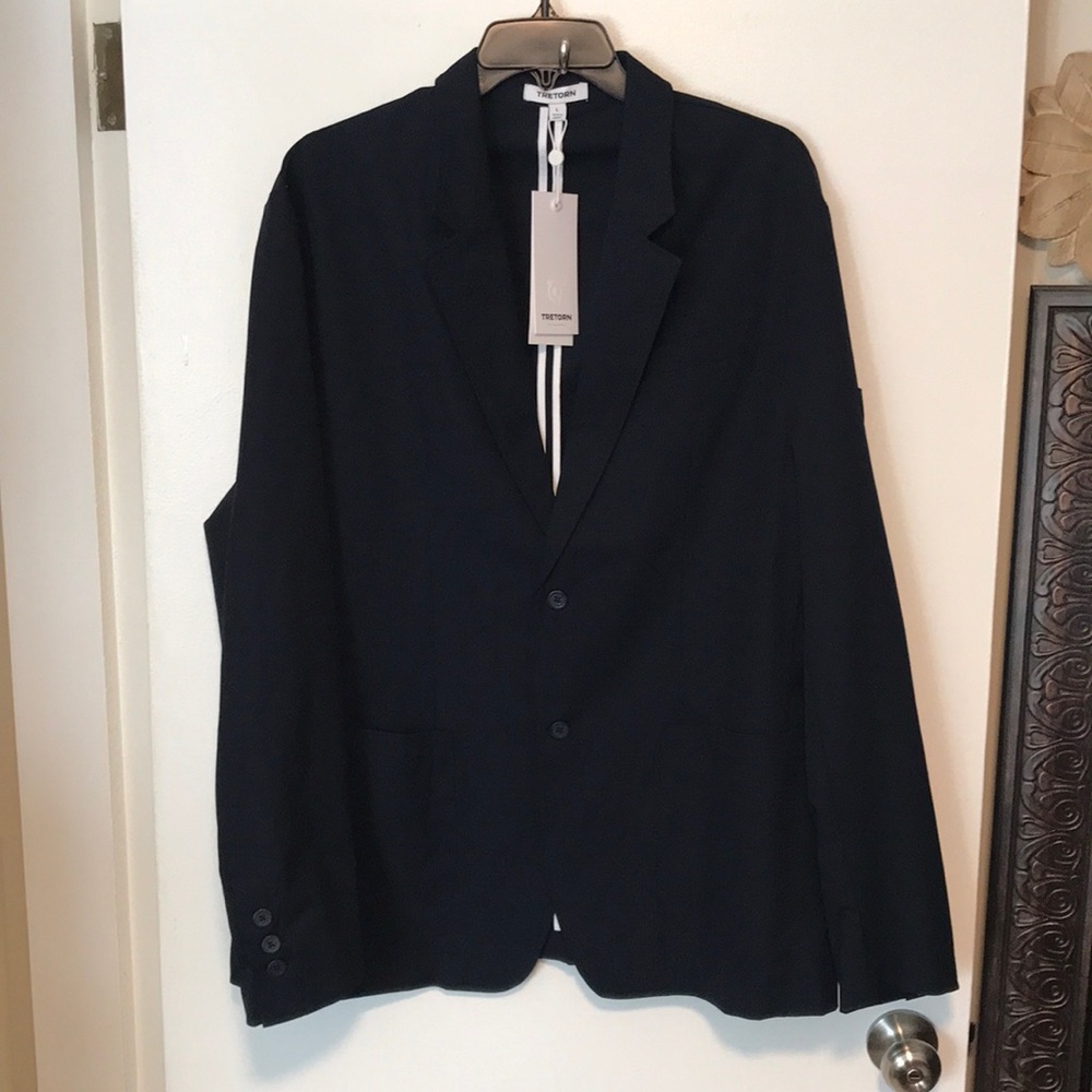 NEW‎ Tretorn Navy Sport Jacket